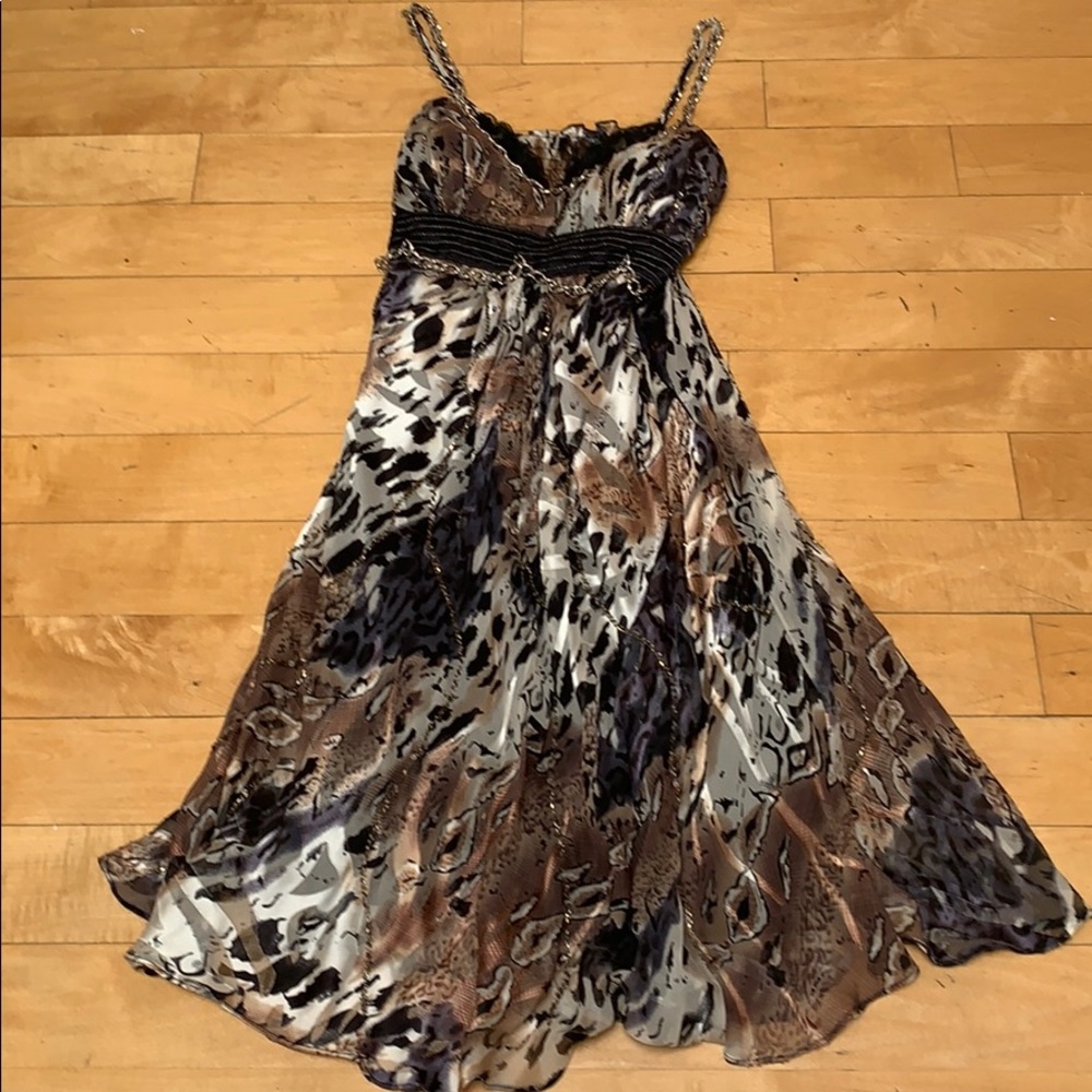 Boutique Silk Dress.  Worn Once